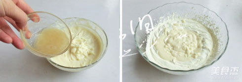 Yogurt Frozen Cheesecake recipe