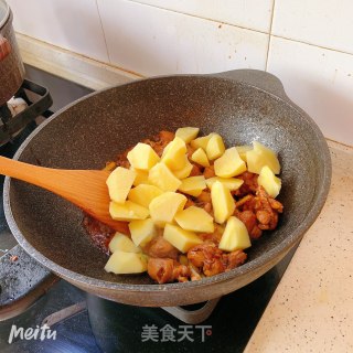 Yellow Braised Chicken Rice recipe