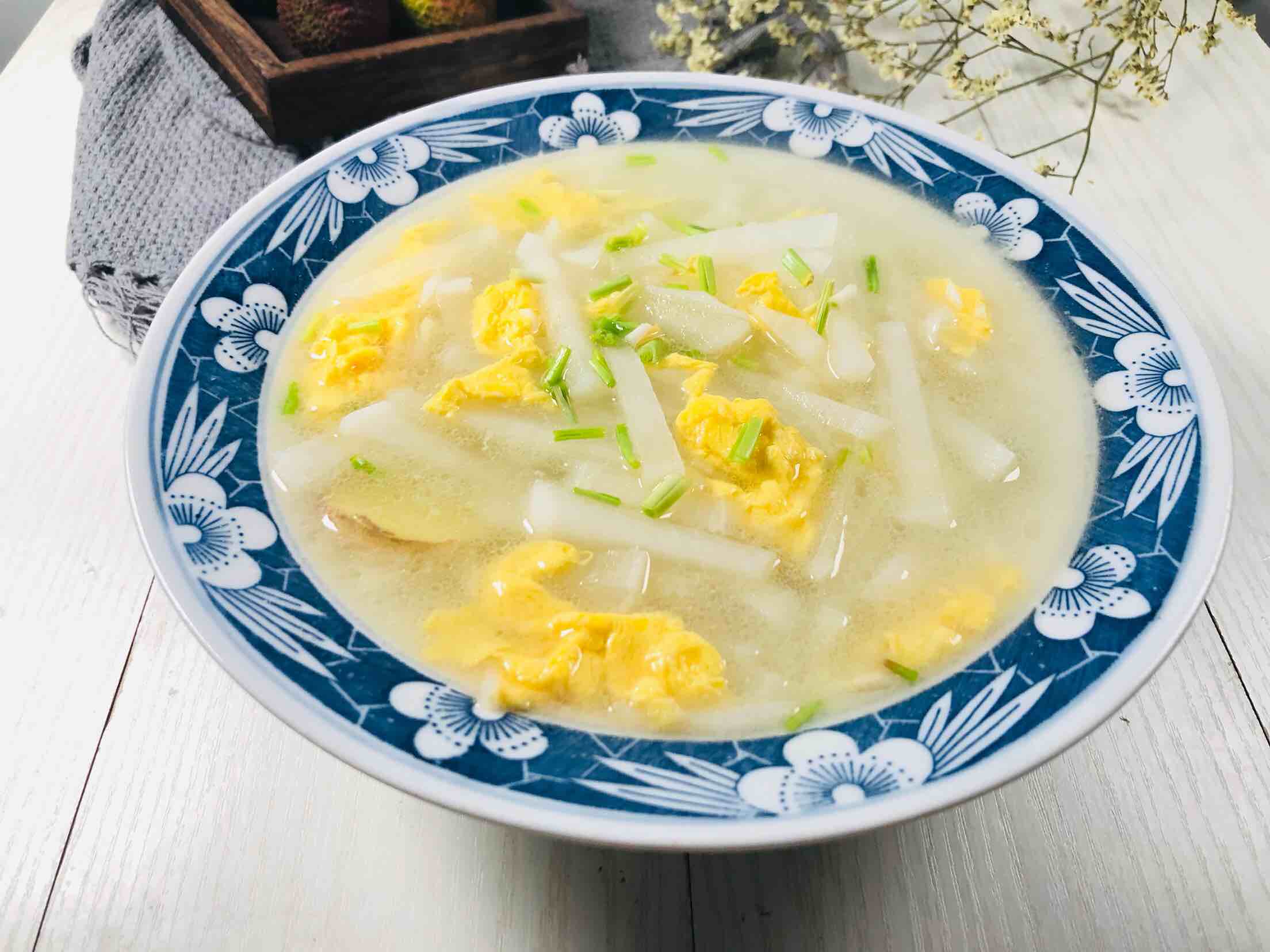 Turnip and Egg Soup recipe