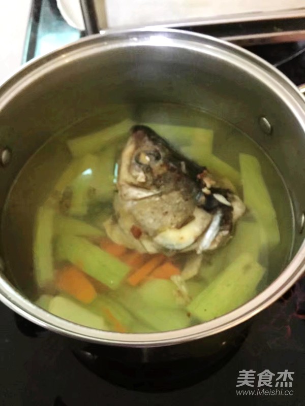 White Melon Fish Head Soup recipe