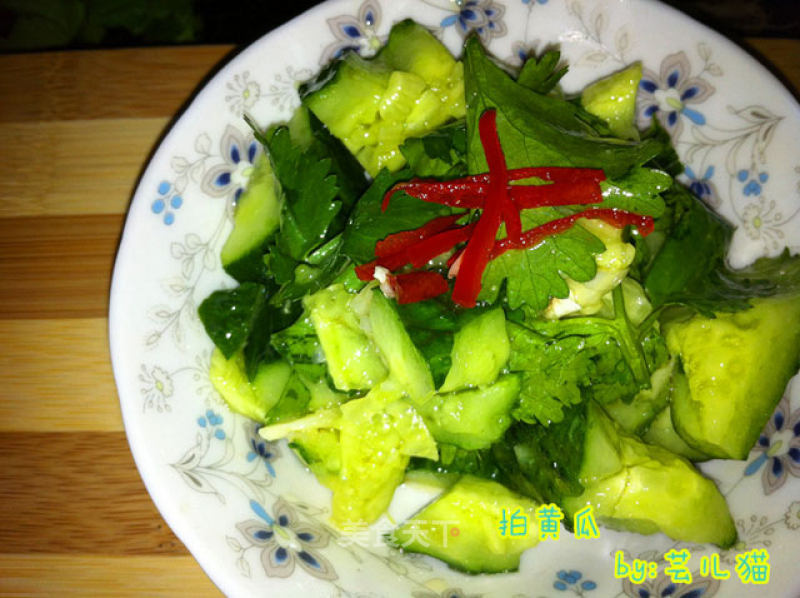 Garlic Cucumber recipe