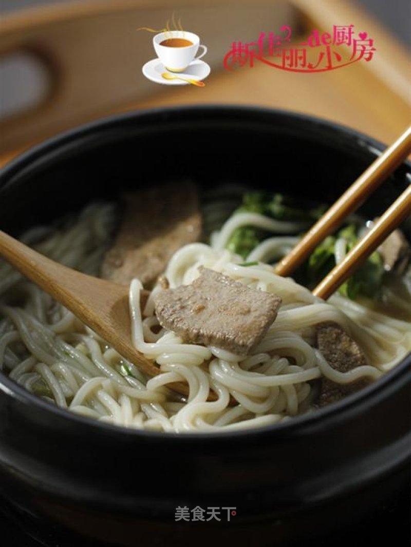 Pork Liver Vermicelli in Clay Pot recipe