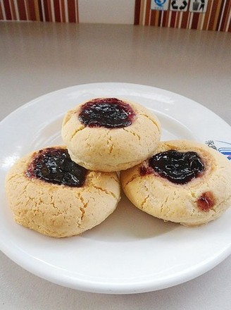 Blueberry Jam Cookies