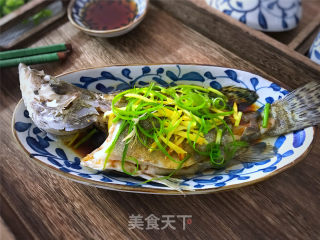 Steamed Mandarin Fish recipe