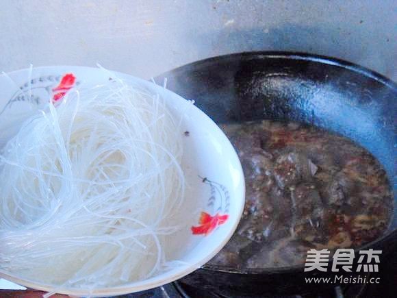 Duck Blood in Red Oil recipe