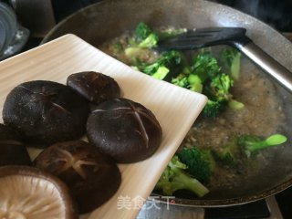 Broccoli Stuffed Shiitake Mushrooms recipe