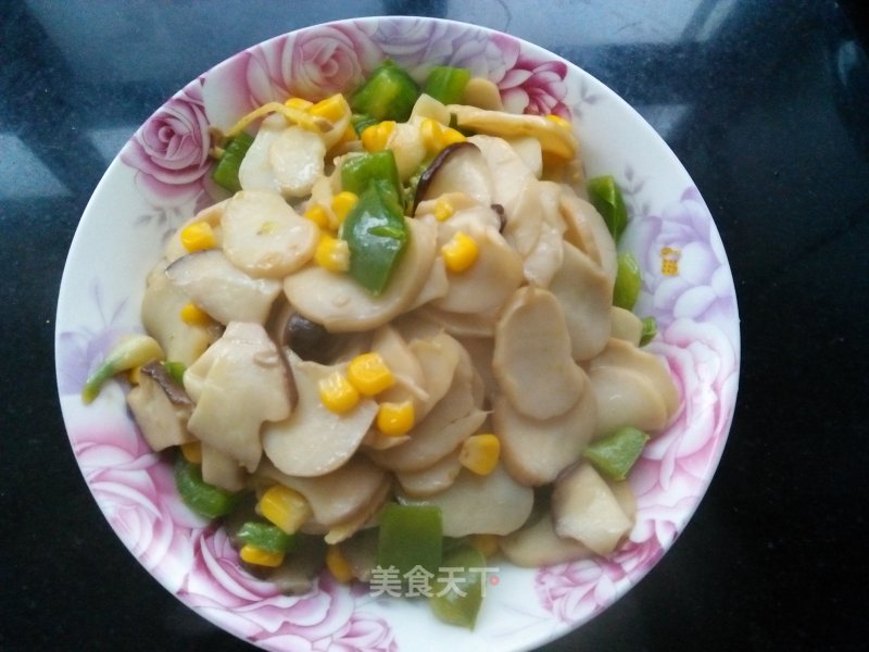 Corn Pleurotus Eryngii recipe
