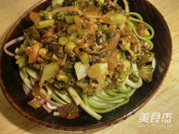 A Bowl of Noodles for Summer, The Vegan Toppings are Sour and Enjoyable recipe