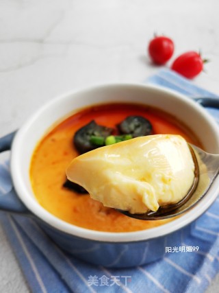 Sea Cucumber Steamed Egg recipe