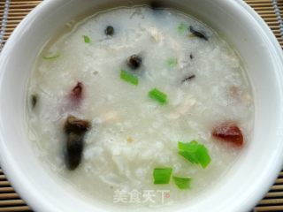 Congee with Preserved Egg and Lean Meat recipe