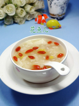 Chinese Wolfberry Corn Flakes and Wine Stuffed Soup recipe