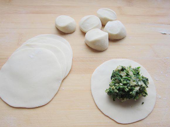 Alfalfa Pork Dumplings recipe