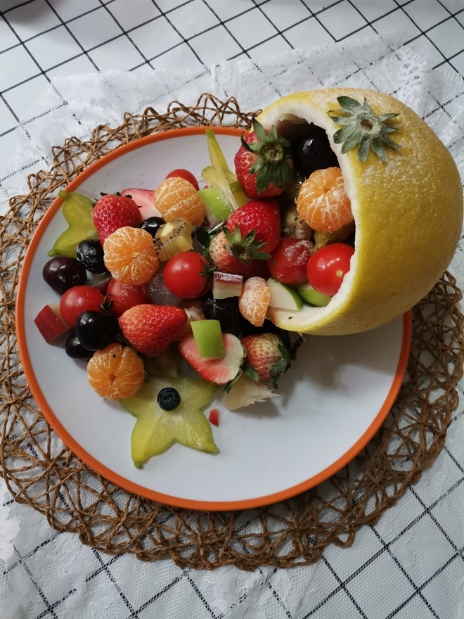 Five Blessings Fruit Plate recipe