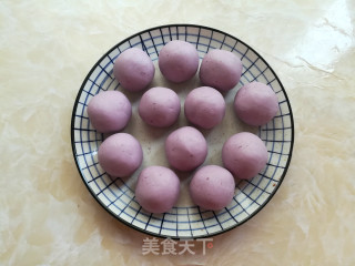 Purple Sweet Potato Glutinous Rice Cake recipe
