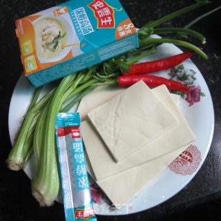 Celery Tofu Shredded Cold Dressing recipe