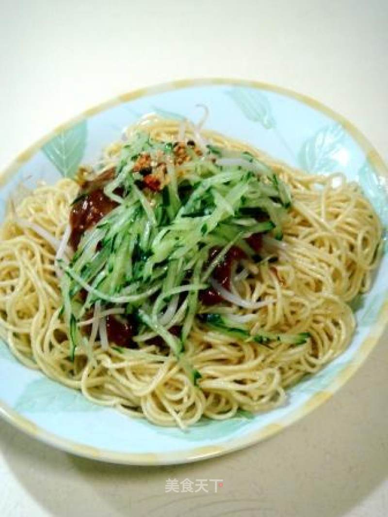 Home-made "weird Cold Noodles"