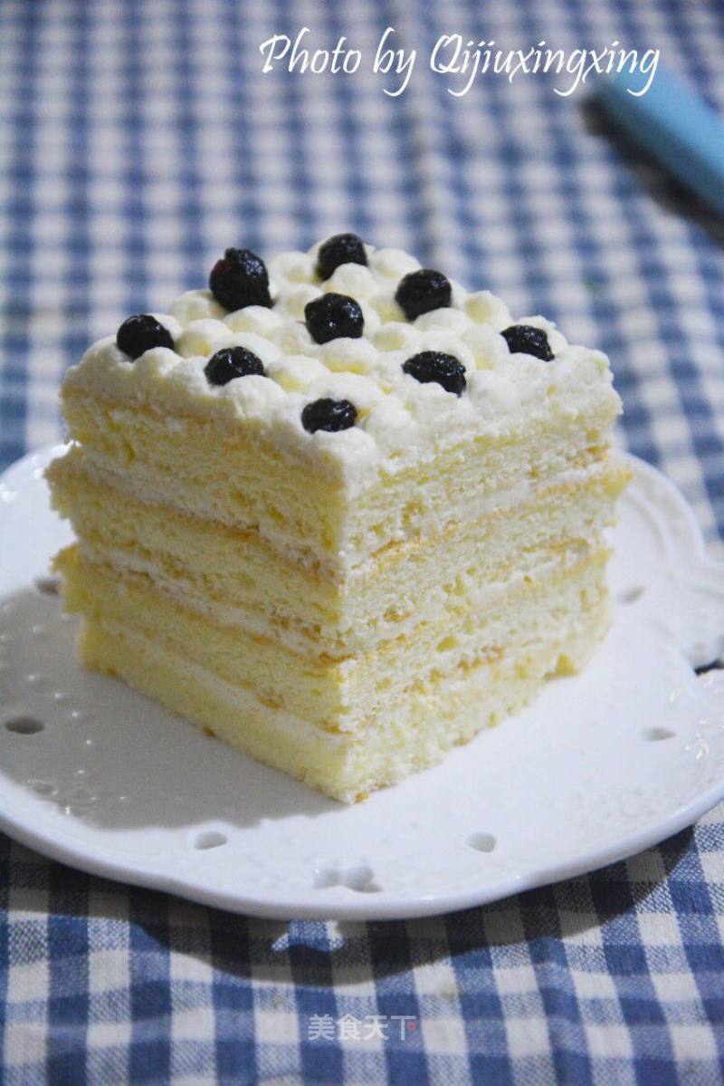 Blueberry Cream Cake recipe