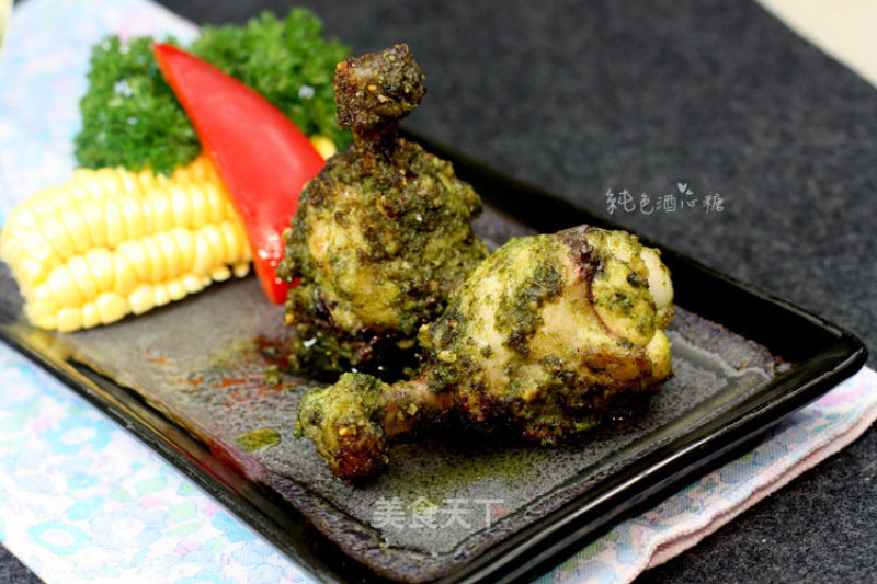 Roasted Wing Roots with Italian Pesto (including Pesto Method) recipe