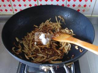 Stir-fried Pleurotus Eryngii recipe