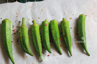 Late Night Canteen-roasted Okra recipe