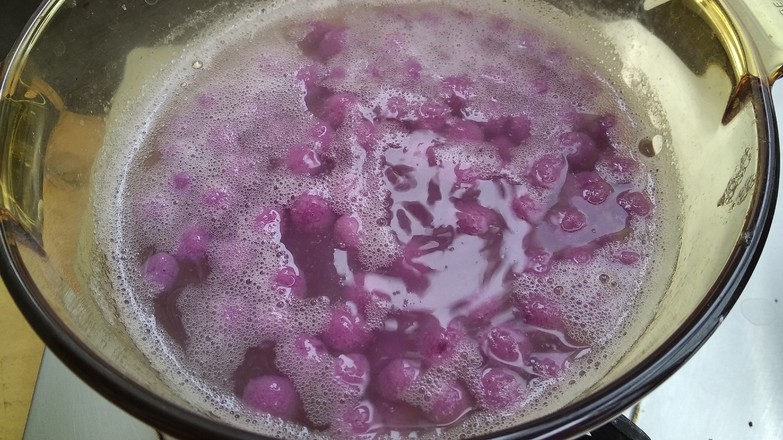 Purple Sweet Potato Jiuyang Xiaoyuanzi#breakfast recipe