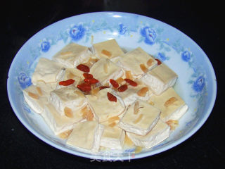 Steamed Tofu with Scallops recipe