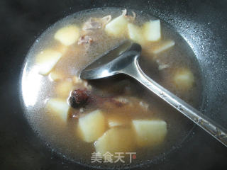 Duck Bone Potato Soup recipe