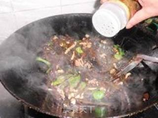 Iodine-filled Kelp and Green Pepper Shredded Pork recipe