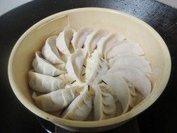 Mushroom and Pork Dumplings recipe