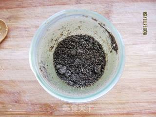 Black Sesame Brown Sugar Crepes recipe