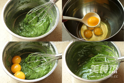 Matcha Red Bean Chiffon recipe