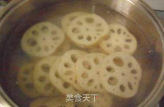 Minced Meat Lotus Root Folder recipe