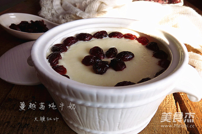 Cranberry Milk Stew recipe