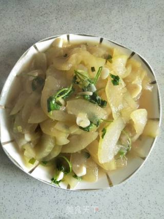 Vegetarian Fried Winter Melon recipe