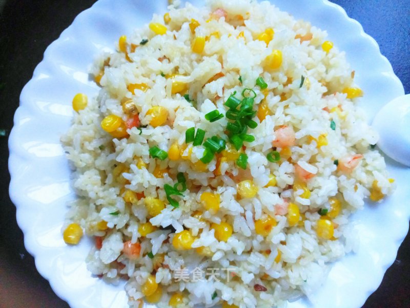 Shrimp and Corn Rice recipe