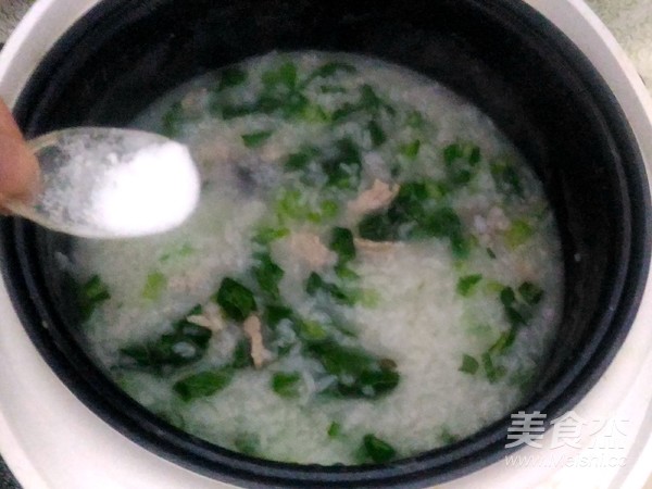 Congee with Preserved Egg and Lean Meat recipe