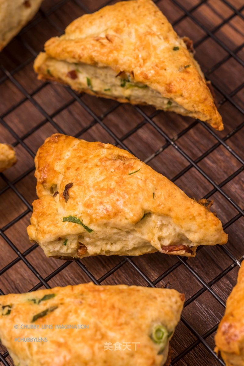 Cheddar and Bacon Scone