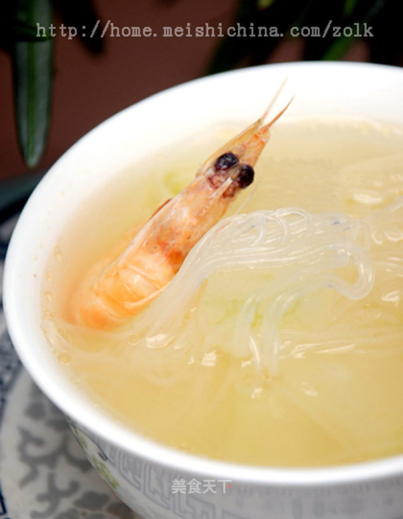 Winter Melon Vermicelli Clear Soup recipe