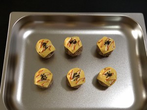 Grilled Rice Balls with Tuna and Cheese, Really Delicious, The Value in The Bento Box recipe