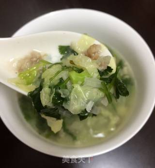 Meatballs, Cabbage and Wuxi Soup recipe