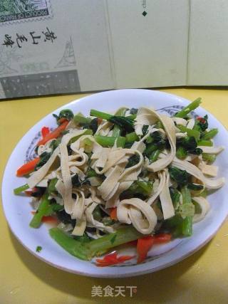 Dry Tofu Stir Fry recipe