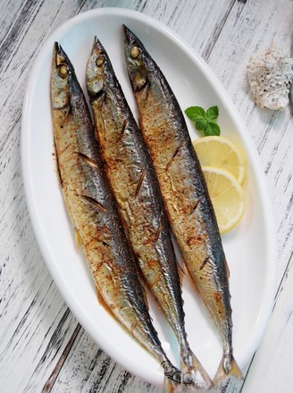 Grilled Saury with Cumin