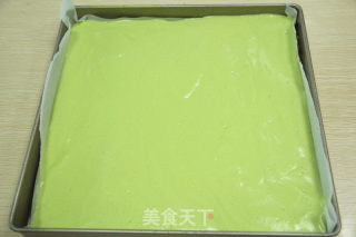 Barley Grass Green Cake Roll recipe