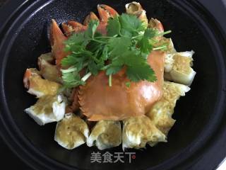 Baked Crab with Bean Sauce recipe