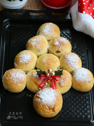 Cranberry Christmas Tree Bread recipe