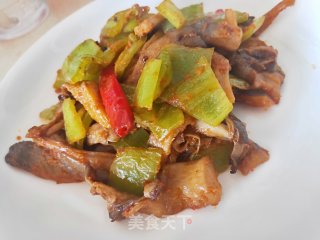 Grilled Unsalted Mushroom Peppers recipe