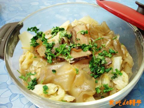 Braised Bacon with Chinese Cabbage recipe