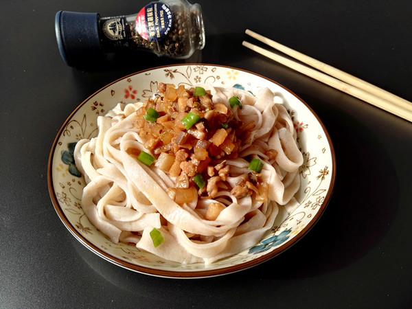 Meat Sauce Noodles recipe