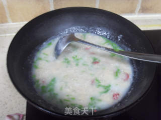 Oatmeal Sausage Congee recipe