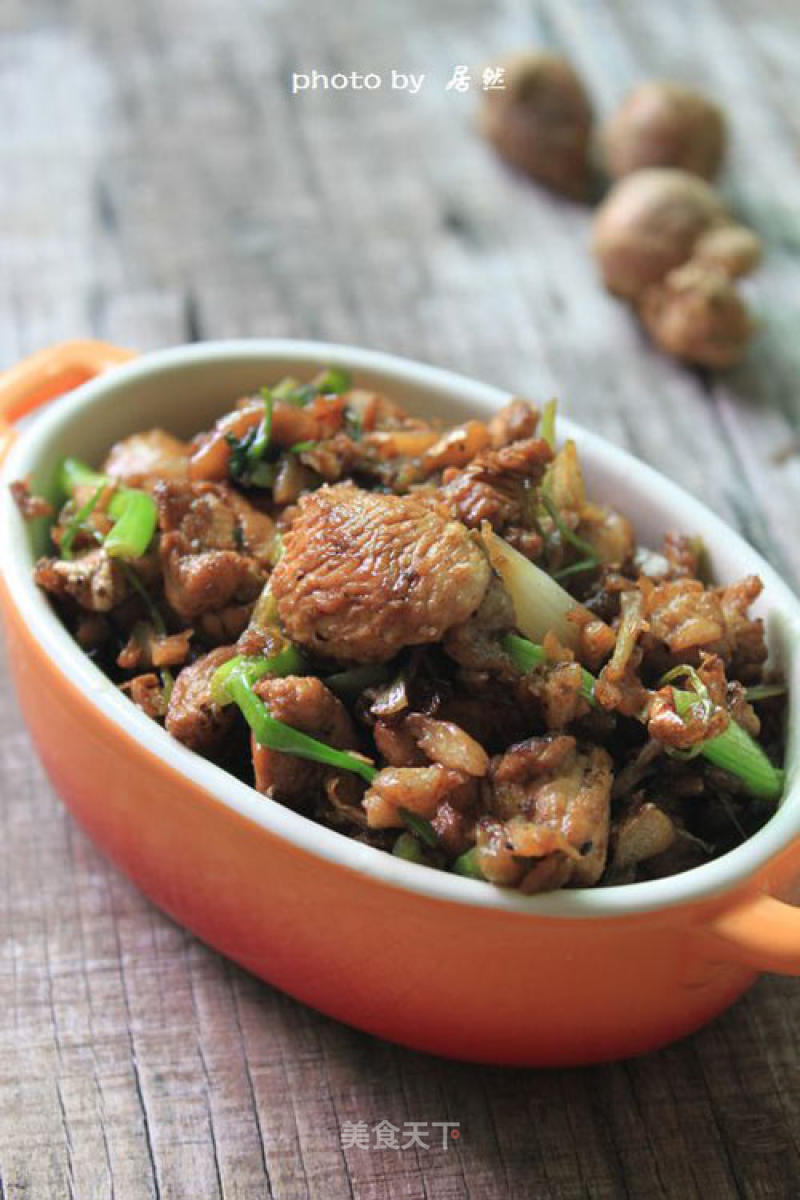 [fried Shajiang Chicken] A Traditional Appetizer that The Older Generations Love to Drive Away The Cold recipe